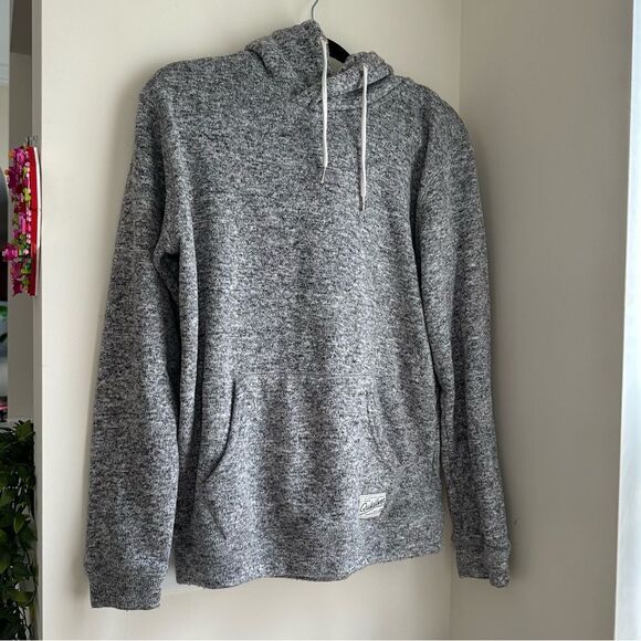 Quicksilver gray and white space dye sweatshirt - Picture 1 of 7